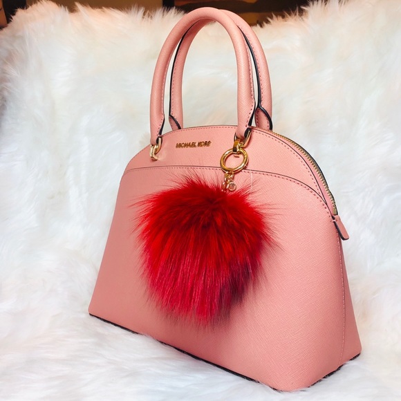 Michael Kors Emmy Dome Large Satchel With Charms - Picture 2 of 8